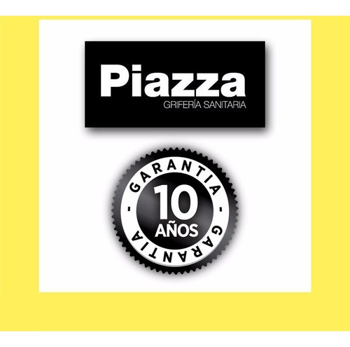 Grifería Piazza Unique Lever Lavatorio Pared Cierre Cerámico