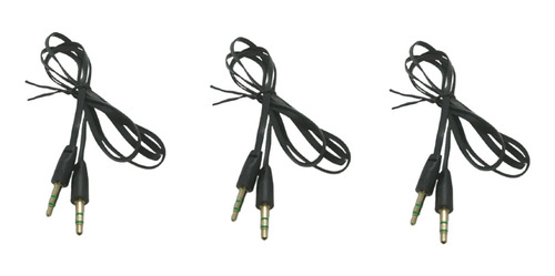 Cable Plug A Plug Plano 3.5mm De 1 Metro