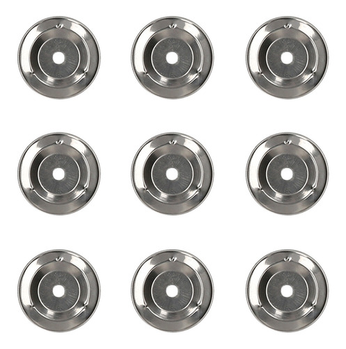 50 Piezas Pandereta Campana Anillo Jingle Bell De Acero Inox