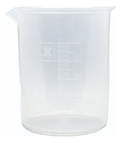 Vaso De Precipitados - Plastico - 500 Ml.