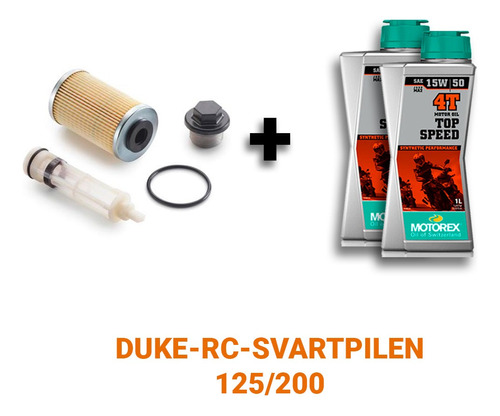 Kit Mantenimiento 200 Duke Rc - 1.000 Km