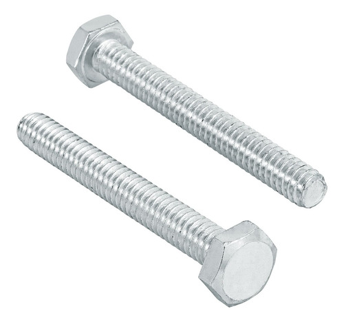 Tornillo Tipo Maquina 1/4 X 2´ Hexagonal Metal 60pz 44561