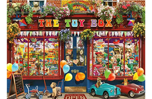 Ceaco Shop Windows Toy Box 1000 Piece Jigsaw Puzzle