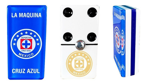 Domino Profesional Cruz Azul + Cubilete Liso + Dados Poker