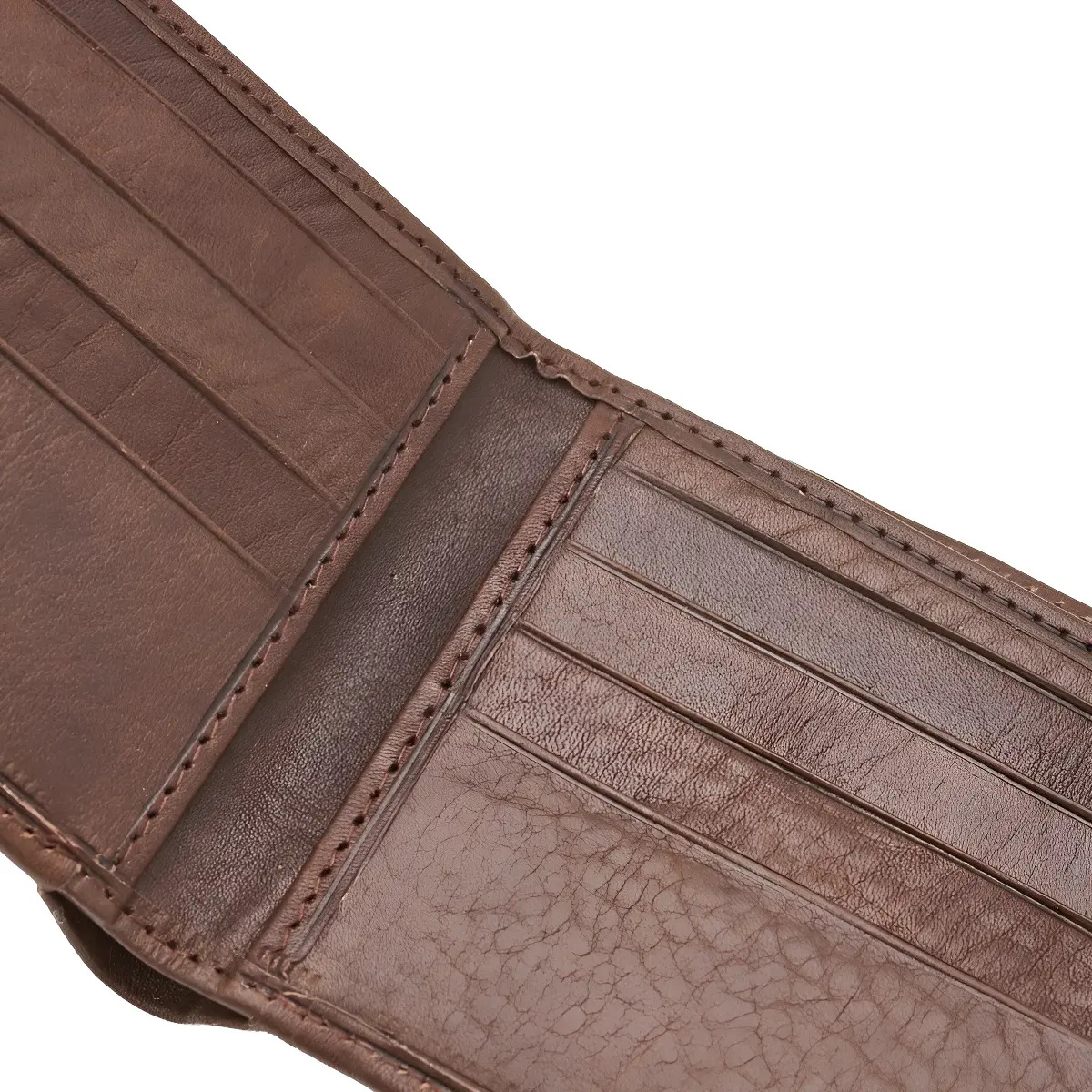 Otato Basic de cuero genuino marrón