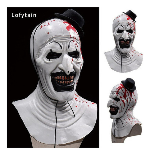 Cosplay Horror Terrifier Art A Máscara De Palhaço