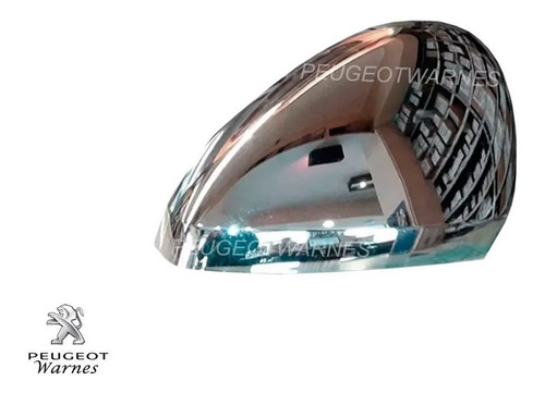 Imagen 2 de 10 de Juego Cachas Espejo Cromadas Originales Citroen C4 Linea Nva