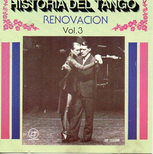 Cd Historia Del Tango  Renovacion Vol. 3 