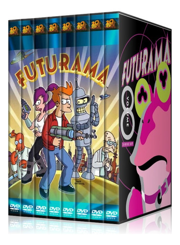 Futurama - Serie Completa - Dvd - Latino