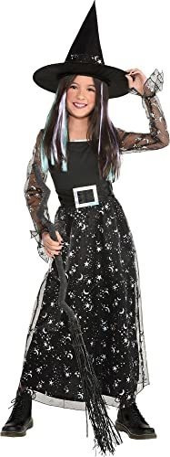 Disfraz Talla Large Para Niña De Bruja Celestial Halloween