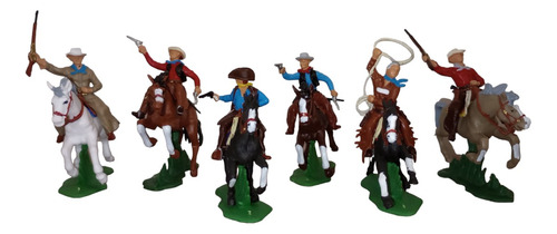 Soldaditos Vaqueros A Caballo Dsg-britains 