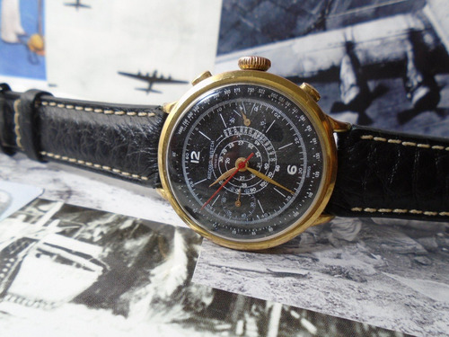 Record Watch Longines Cronografo Antigo Militar Valjoux 23