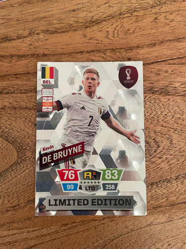 Adrenalyn Limited Edition Kevin De Bruyne