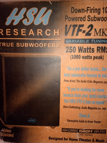 Subwoofer Hsu Vtf-2 Mk2