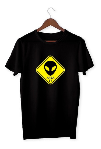 Remera De Algodón Area 51 Alien Extraterrestre Conspiracion