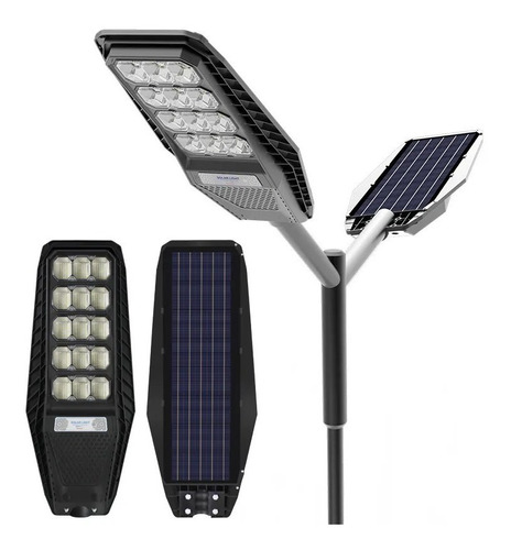 Lámpara Led Solar Luminaria Suburbana Alumbrado Publico 300w