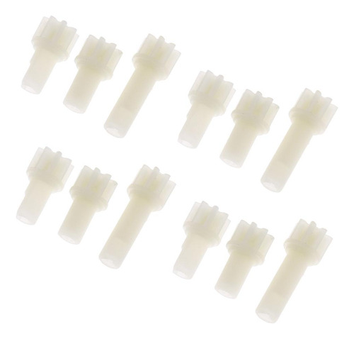 12pcs 1:28 Escala Rc Car Driving Gear Set Para Wltoys K969