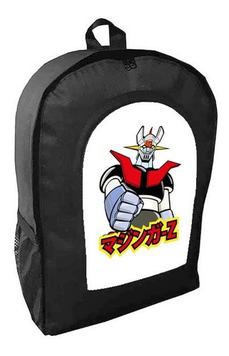 Mochila Negra Mazinger Z A35