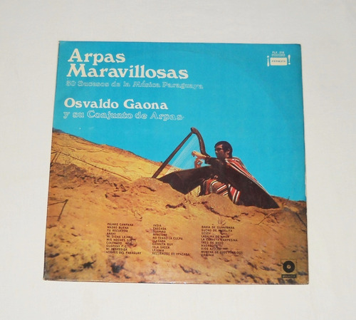 Osvaldo Gaona Arpas Maravillosas Lp Vinilo