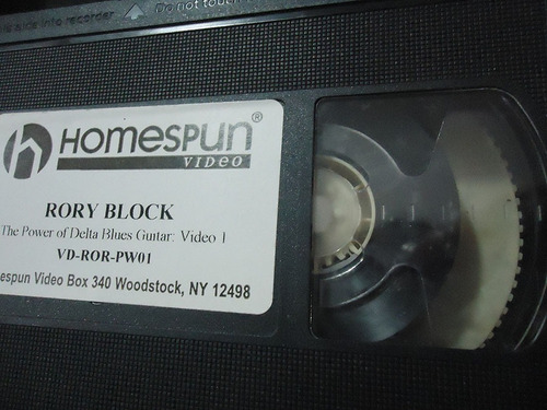 Imagem 6 de 7 de Rory Block Delta Blues Guitar Vhs Com Partitura Importado