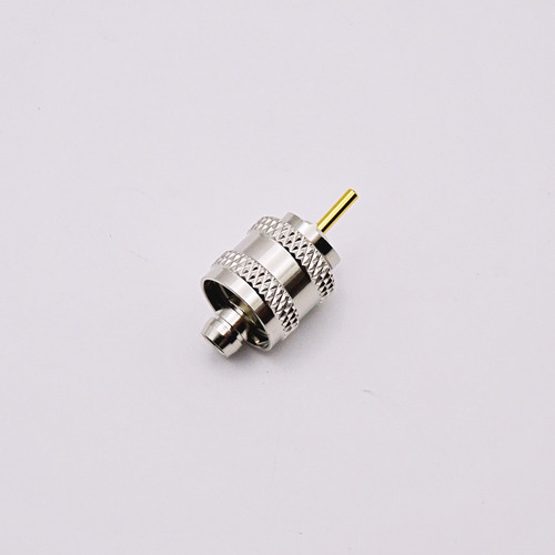Conector Uhf Macho Mini 50 Ohm, Anillo Plegable Cable Rg58u
