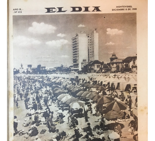 El Día Dominical N° 413 Exposición Departamento Salto  1940