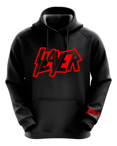 Polerón Negro Slayer Diseño 3