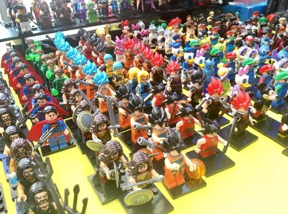 LOTE FIGURAS MINECRAFT ESTILO LEGO 100/% COMPATIBLES BLOQUES DE CONSTRUCCION