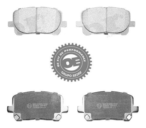 Balata Pontiac Vibe Base 1.8l Dohc 2003 A 2008 Delantera Lpr