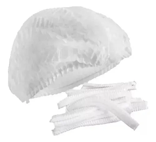 comprar Cofia Gusano Gorro Plisado Desechable Paquete Con 100 Piezas