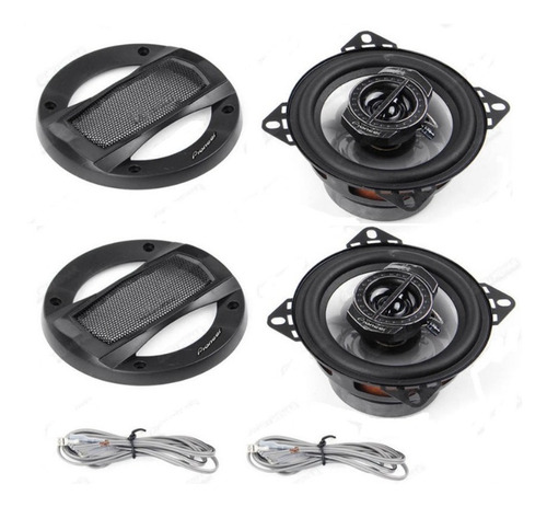 Imagen 3 de 4 de Cornetas Pioneer De 4 Pulgadas Altavoz 2 Vias 200 Watts