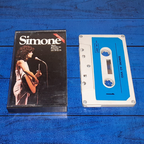 Simone Ao Vivo Cassette Brasil Maceo-disqueria
