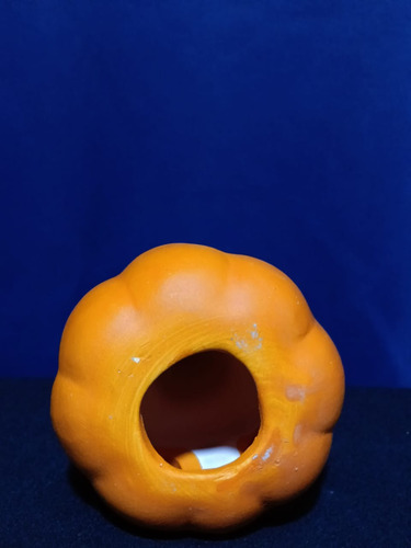 Halloween Decoración, Calabaza De Cerámica, Incluye Luz