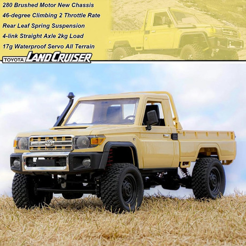 Rc Crawler Control Remoto Rock Crawler Rc Camión 4x4 Escala