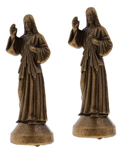 2x Estatua Portátil De Jesucristo, Decoración, , Regalos