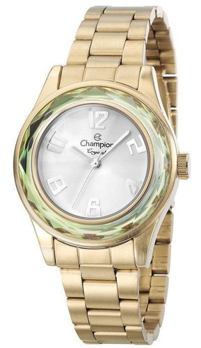 Relógio Champion Feminino Dourado Cn29990j
