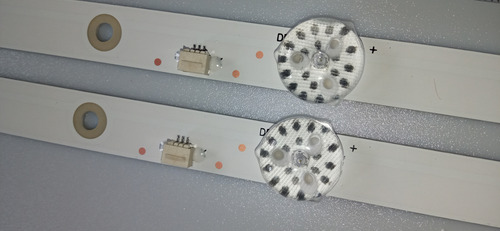 Kit Led Compatible Para Tv 2x6 Led 6v