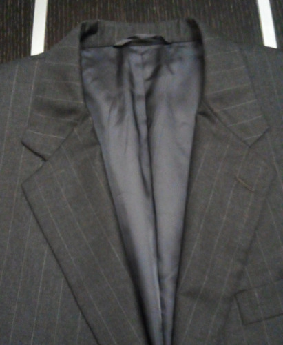 Saco Blazer Caballero 46 R Loro Piana Gris Hickey Freeman