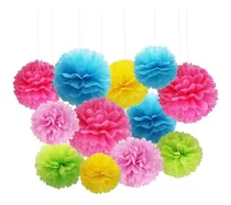 Comprar Pompones De Tissue De Diferentes Colores 