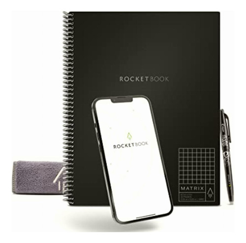 Rocketbook Cuaderno Gráfico De Matriz  Cuaderno