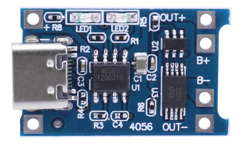 Módulo De Carga De Batería Tp4056 1a De 1 Pieza, 4,5 V-5 V