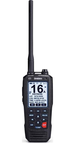 Uniden Mhs335bt Radio Marina Vhf De Mano Flotante Clase D 6w