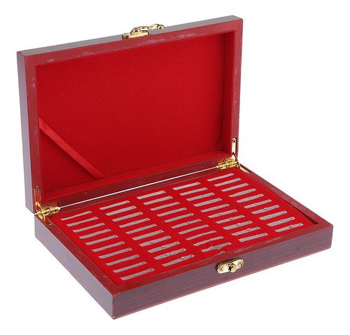 Magnífica Caja De Madera Para Guardar Monedas Para 50