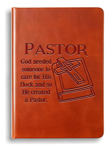 Whlbhg Regalos Para Pastor, Cuaderno De Cuero Para Pastor, .