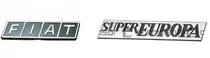 Comprar Juego De Insignias Traseras Baúl Fiat 128 Super Europa