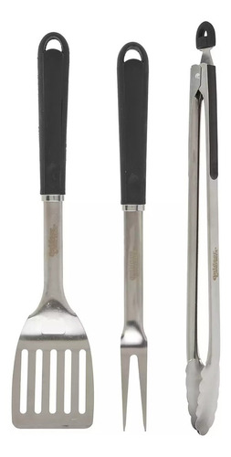 Pack De Tres Utensilios Para Barbacoa Cocina Parrillada Bbq