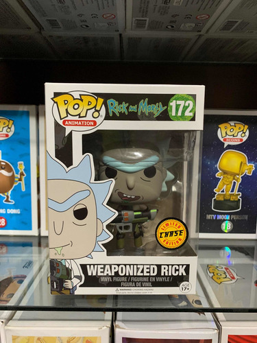 Funko Pop 172 Rick And Morty Weaponized Rick Chase