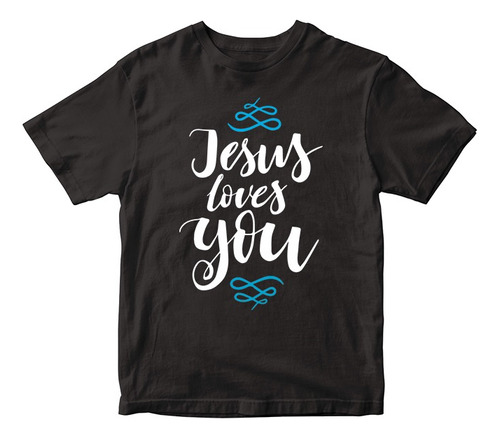 Jesus Loves You - Playera Cristiana / T - Shirt Christian