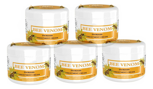5×crema Para Tratamientos Psoriasis Con Venenos Abeja
