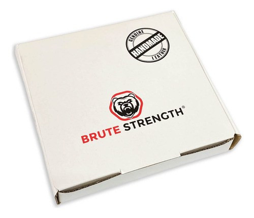 Ganchos Para Cochecito De Cuero Brute Strength - Negro 4x -